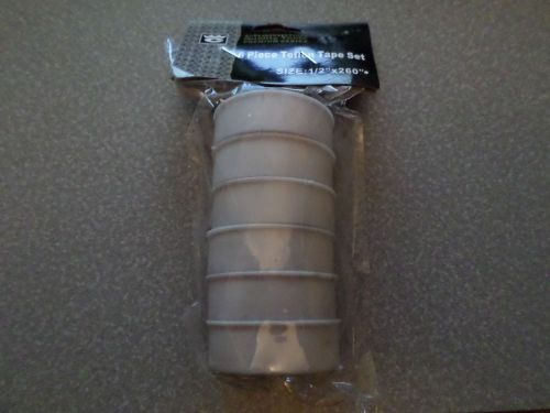 white teflon pipeing tape (12) rolls size 1/2 &#034;x260&#034; from champion quality tools