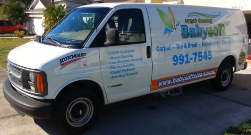 Carpet Cleaning Van - Chevy Express - Mytee Modular Carpet Cleaning System