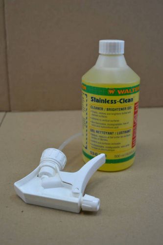 New walter stainless cleaner brightener gel- 53-g 303 for sale