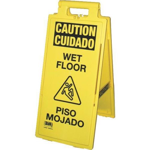 English And Spanish Wet Floor Sign-WET FLOOR SIGN ENG/SPAN
