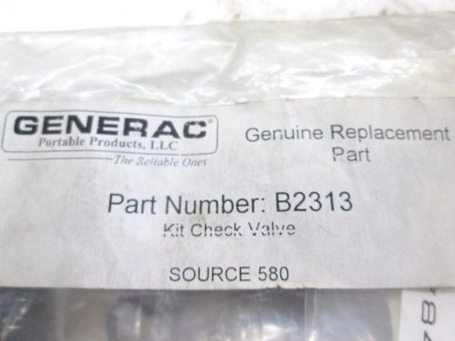 GENERAC Briggs Power Products Check Valve Set for EG pumps # B2313GS - NEW