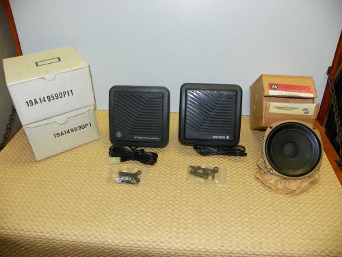 Ge mobile communications ericsson external speakers  motorola speaker nos for sale