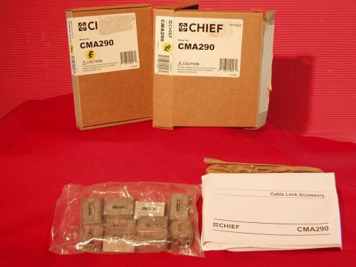Chief CMA290 Cable Lock , Wire Suspension Locks, 10 Pack wire rope 0.13 to .19&#034;