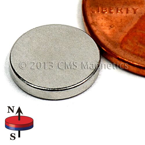 Grade n45 neodymium magnet dia 3/8x1/16&#034; ndfeb rare earth 500-counts for sale
