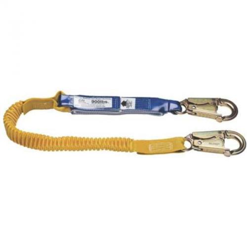 Decoil stretch lanyhard 6&#039; c341100 werner co fall protection devices c341100 for sale