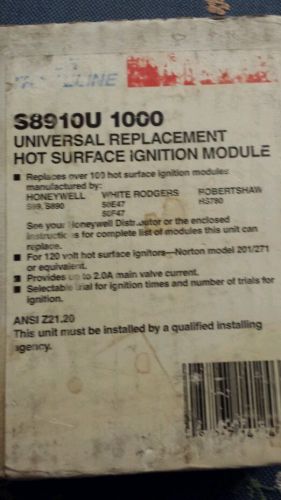 Honeywell S8910U 1000 Universal Hot Surface Ignition module