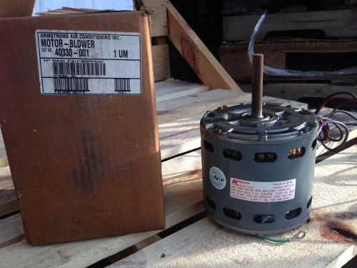 Armstrong Blower Motor, Pt # (R)40330-001 1/2hp, 208-230V, 1100RPM 3speed CCW