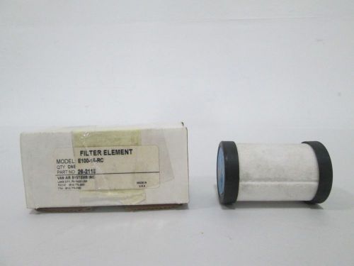 New van air e100-16-rc 26-2113 3 in pneumatic filter element d288545 for sale