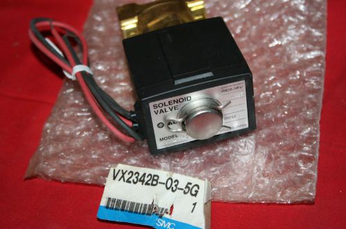 NEW SMC Pneumatic 24VDC Solenoid Valve VX2342B-03-5G BRAND NEW - BNIP