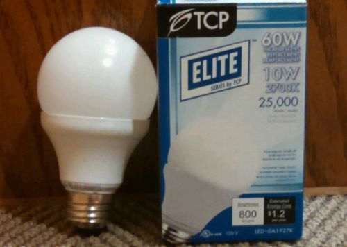 TCP ELITE LED bulb 10w equivalent to 60w *Dimmable*