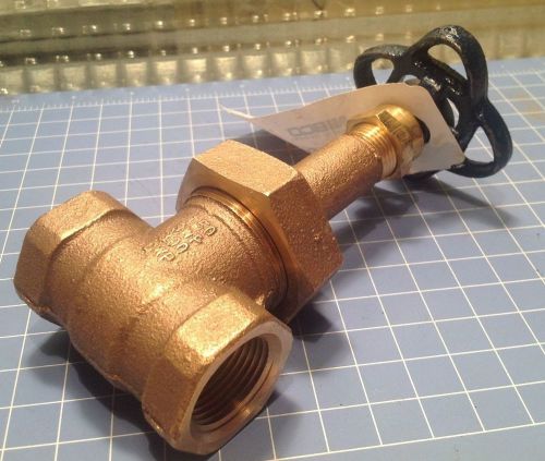 1 new nibco t-134 nl1m008 3/4&#034; npt threaded bronze gate valve 150# swp 300# cwp for sale