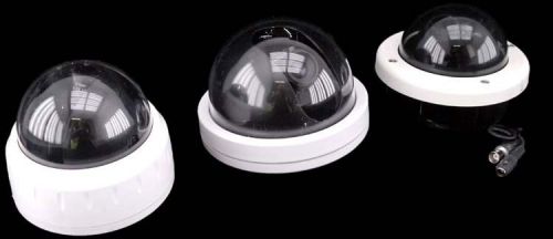 3x assorted security surveillance dome camera dsy-480a24/md4dn22h39/adcdw3895tu for sale