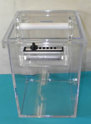 Lock Box Beta-Large Under-bench Clear Plastic lock box