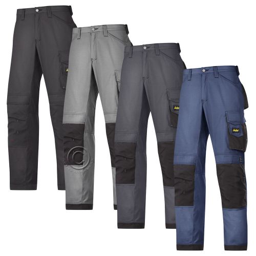 Snickers Cordura Work Trousers with Kneepad Pockets(4 Colours/L-XL Leg)-3313A