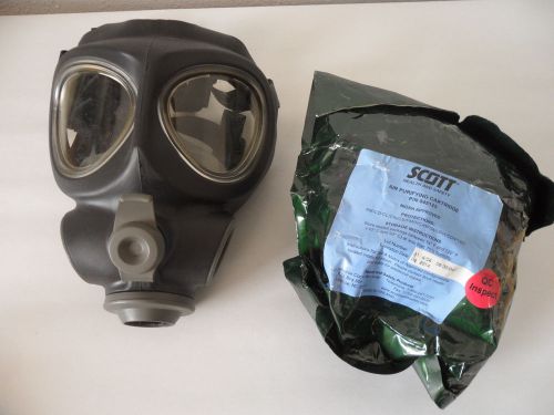 Scott m95 full face respirator nbc gas mask swat military police regular/adult for sale