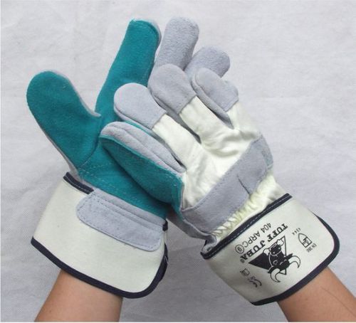 Wear-resisting  Brief paragraph leather welding gloves Strengthen