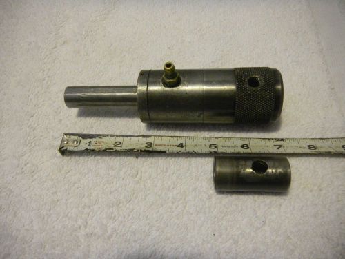 Gun drill 3/4&#034; straight shank w/1&#034; bore rotary toolholder + reduction adapter for sale