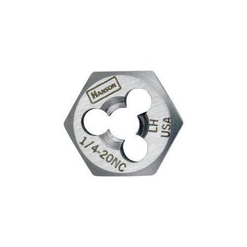 Hanson 7258 high carbon steel re-threading right hand hexagon fractional die - for sale