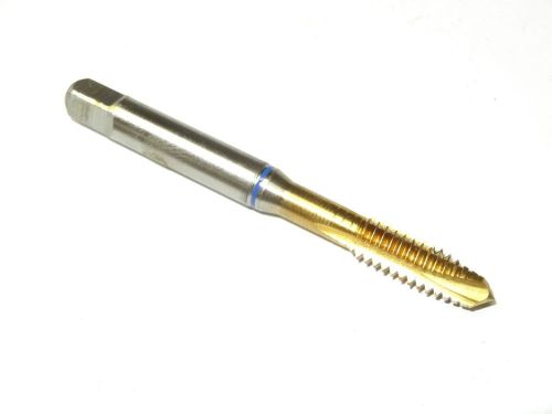 New guhring 3907-6.350mm 1/4-20 unc 3fl 2b tin coated spiral point plug taps for sale