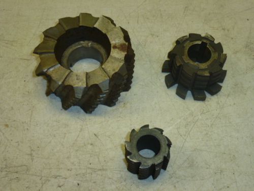 LOT of (3) ASSORTED FACE MILLING CUTTERS, ILLINOIS TOOL &amp; DAPRA HOG MILL