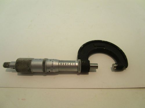 Scheer-tumico micrometer 0-1&#034; for sale