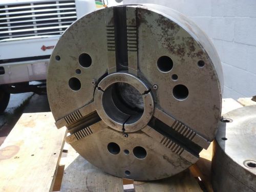 S-P Mfg CNC lathe power chuck, 15&#034;, 3-jaw, A2-11 spindle mount