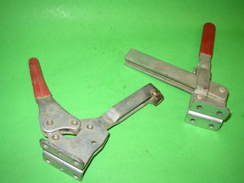 2 DeStaco Horizontal Hold Down Toggle Locking Clamp 237    21A