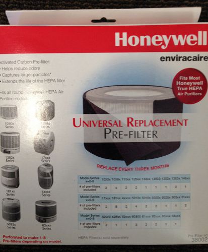 Honeywell universal pre filter, no 38002 for HEPA filters