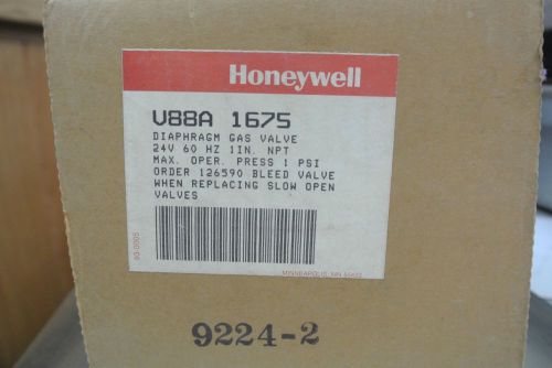 Honeywell diaphragm gas valve v88a 1675 for sale