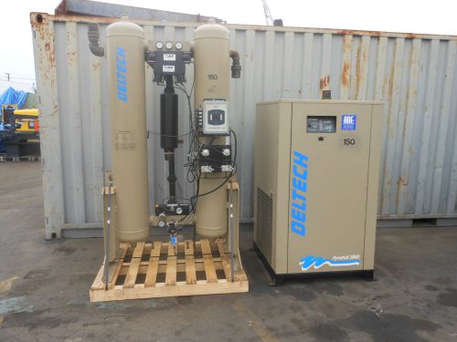 2001 INGERSOLL RAND / DELTECH 550 CFM REFRIG AND DESSICANT DRYER COMBO