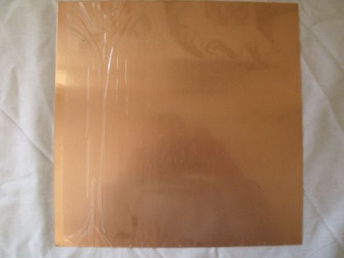 New 16 oz copper sheet 12&#034; x 12&#034;