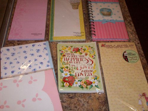 Lot of Magentic Notepads-Journals-Notecards