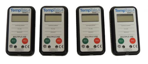 Lot 4 Sensitech TempTale 4 Temperature Monitor Data Logger Monitoring Device