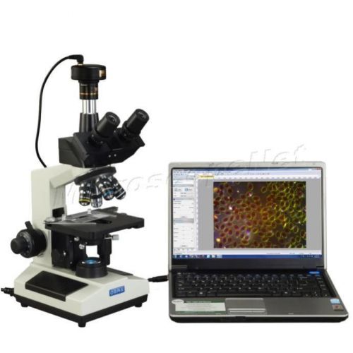 Biologiacl 9MP Digital Trinocular Darkfield Microscope 40X-2000X Replaceable LED