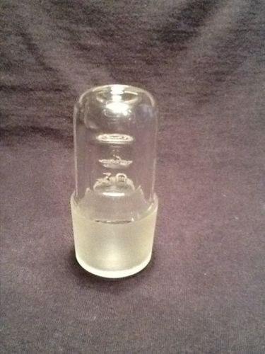 PYREX #38 Hollow Glass Standard Taper Stopper