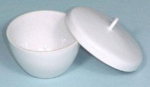 Crucible: porcelain: 50ml: low form w/cover for sale