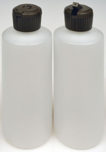 Plastic bottles w/applicator lids, 4-oz., 24-pack, new for sale