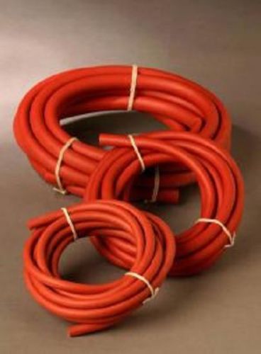 Red rubber tubing 1/4 (.25) inch diameter &amp; 10 ft. length for sale
