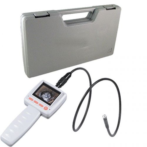 2.4&#034; video inspection borescope endoscope 10mm camera snake scope 4leds+tool box for sale