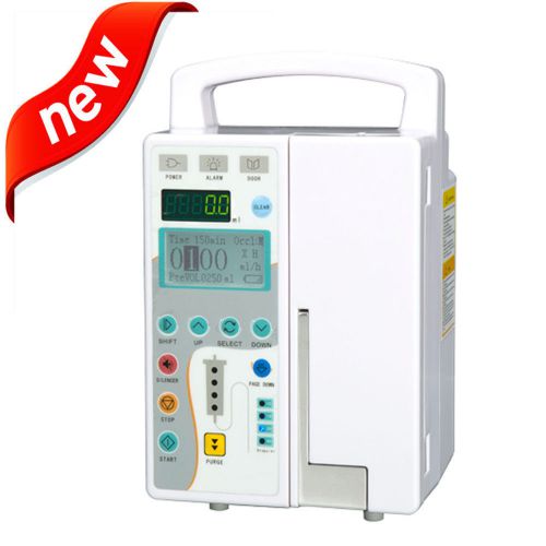 CE Infusion Pump IV &amp; Fluid Equipment with voice Alarm Monitor For Vet or Human