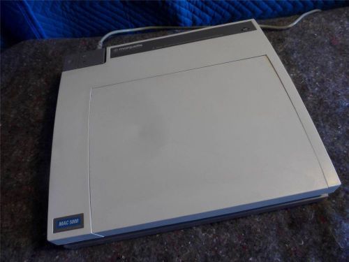Ge marquette mac 5000 resting ecg analysis system for sale