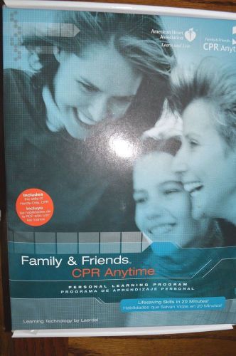 CPR ANYTIME PERSONAL LEARNING PROGRAM BY AMERICAN HEART ASSOC. NEVER USED