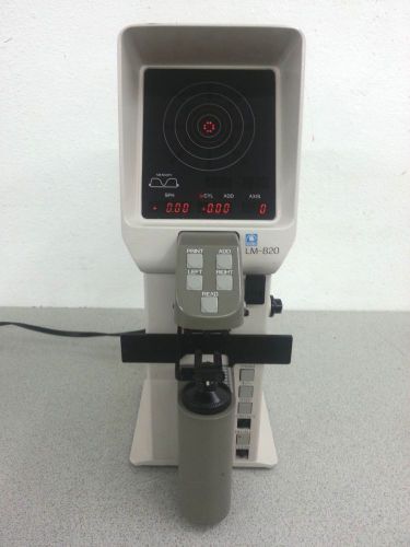 NIDEK Marco LM-820 Automatic Lensmeter 120V - Made in Japan