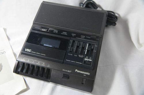 Panasonic Standard Cassette Transcriber Model RR-830