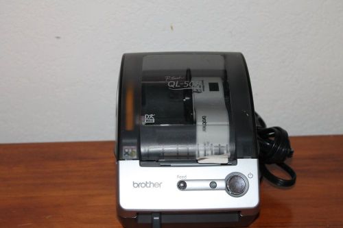 Brother P-Touch QL-500 Label Thermal Printer – Tested Works!