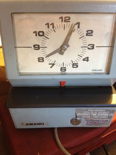 Retro Amano Time Clock, Time Cards - Clock in with style,  Heavy Duty, Collector