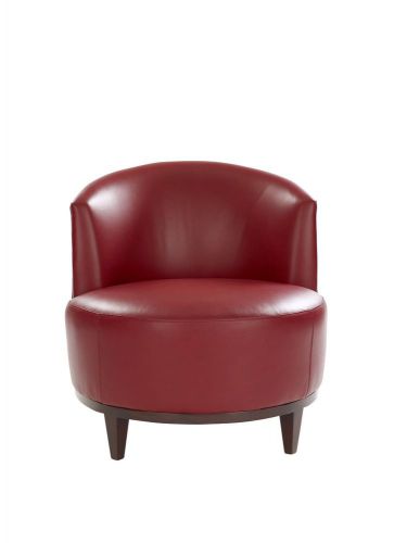 Leathercraft 4512 Milan Lipstick Accent Chair