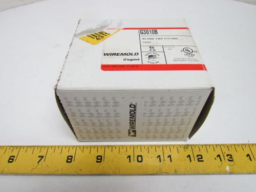 Wire Mold G3010B 3000 Raceway Blank End Fitting Lot of 5