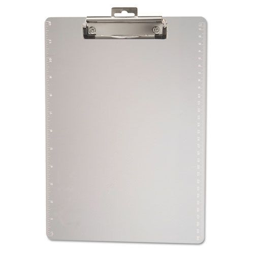 Officemate Plastic Clipboard 1/2&#034; Capacity Holds 8 1/2x11 Clear. Sold as Each