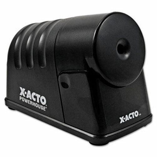 X-acto PowerHouse Desktop Electric Pencil Sharpener, Black (EPI1799)